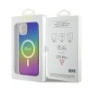 Guess GUHMP15MHITSK iPhone 15 Plus / 14 Plus 6.7 wielokolorowy/rainbow hardcase IML Iridescent MagSafe
